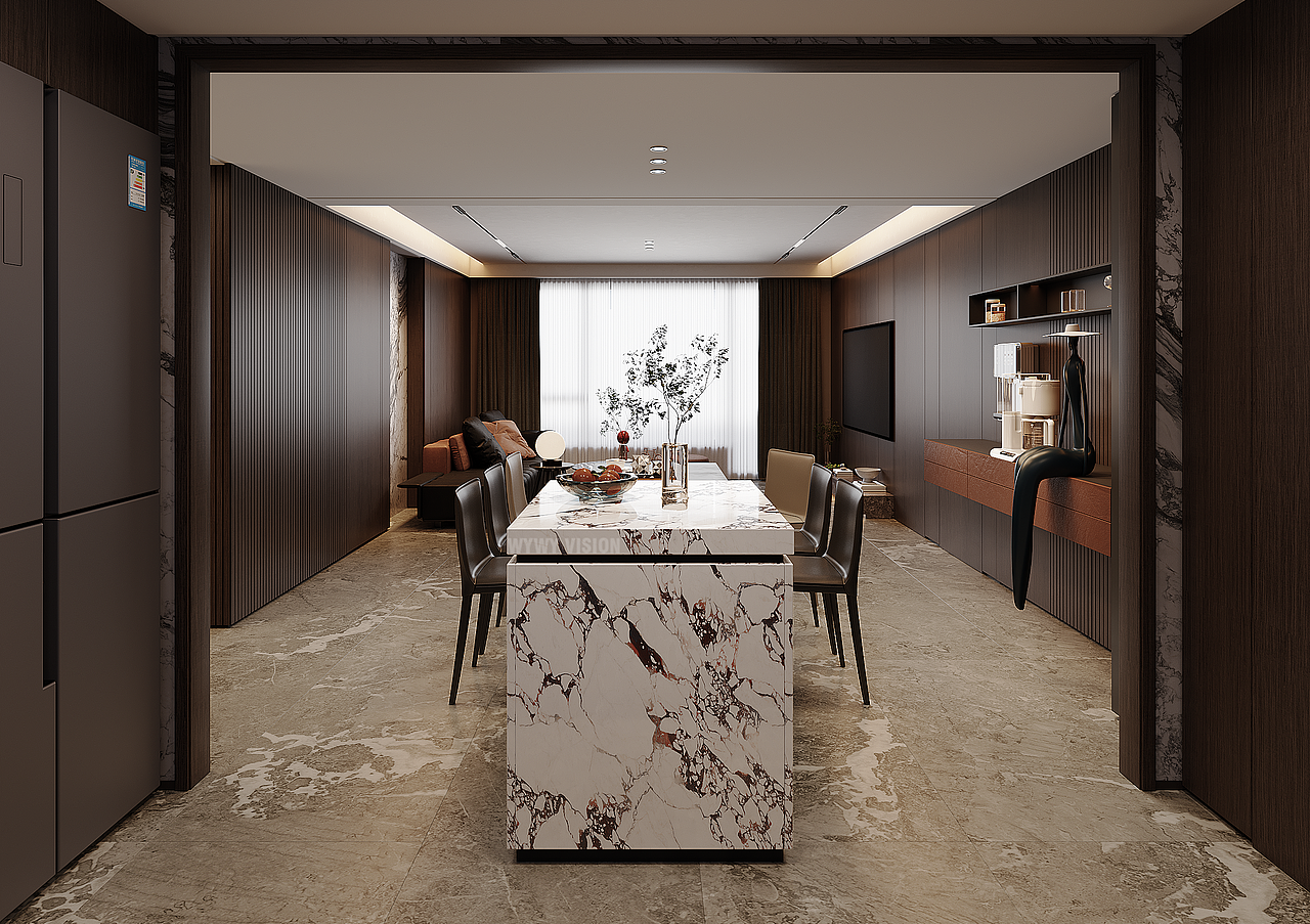 现代 · 黑胡桃丨效果表现