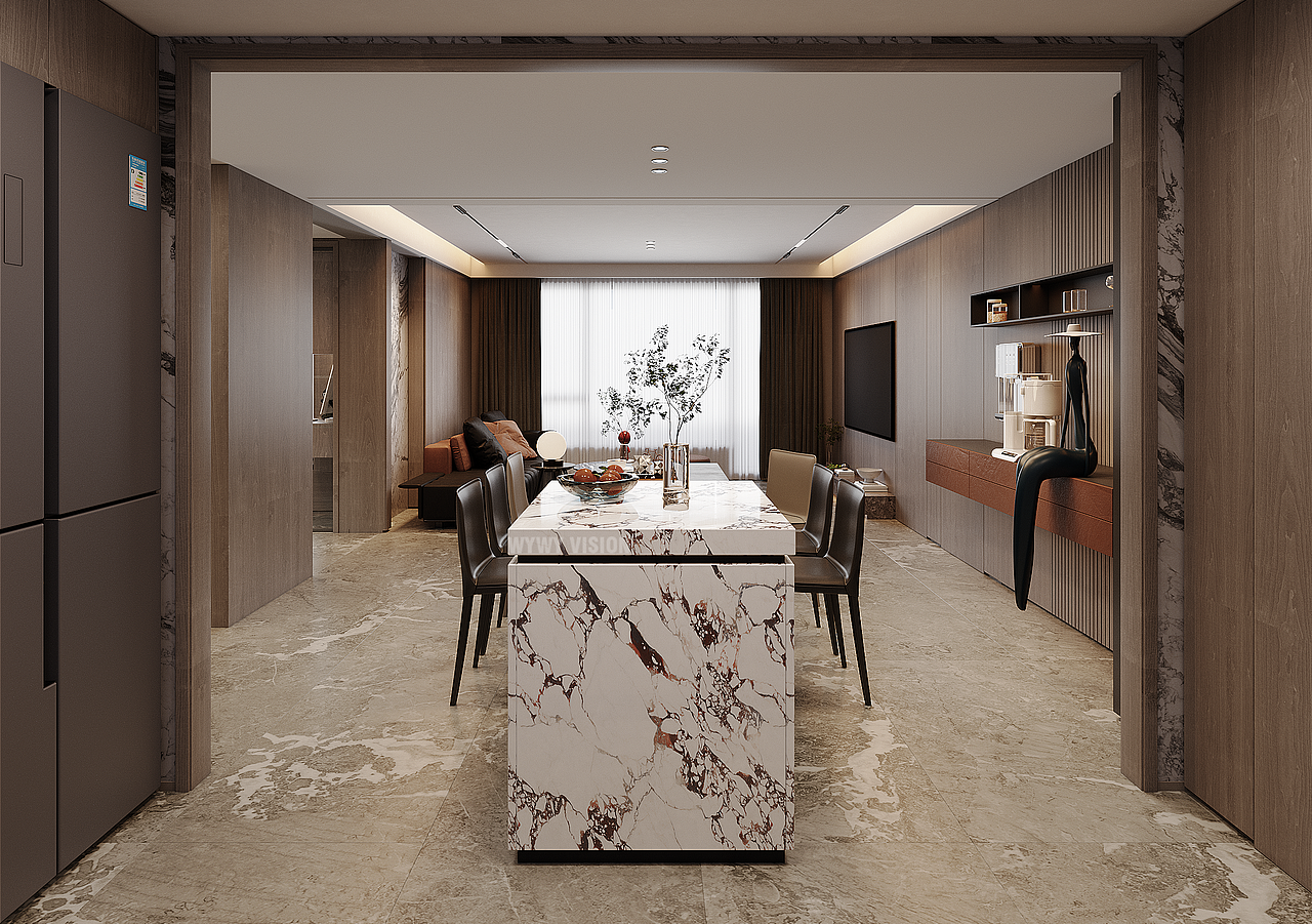 现代 · 黑胡桃丨效果表现