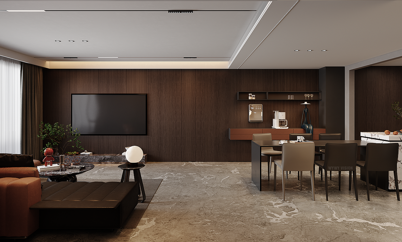 现代 · 黑胡桃丨效果表现