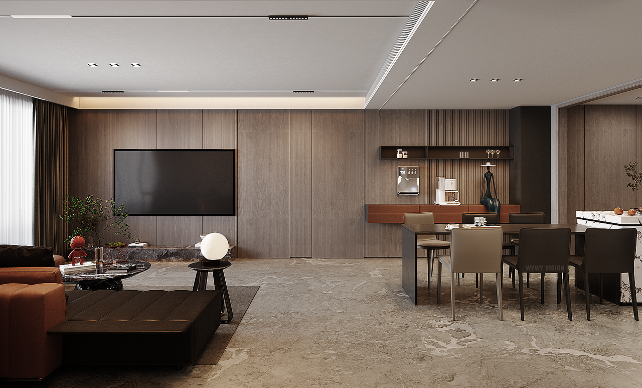 现代 · 黑胡桃丨效果表现