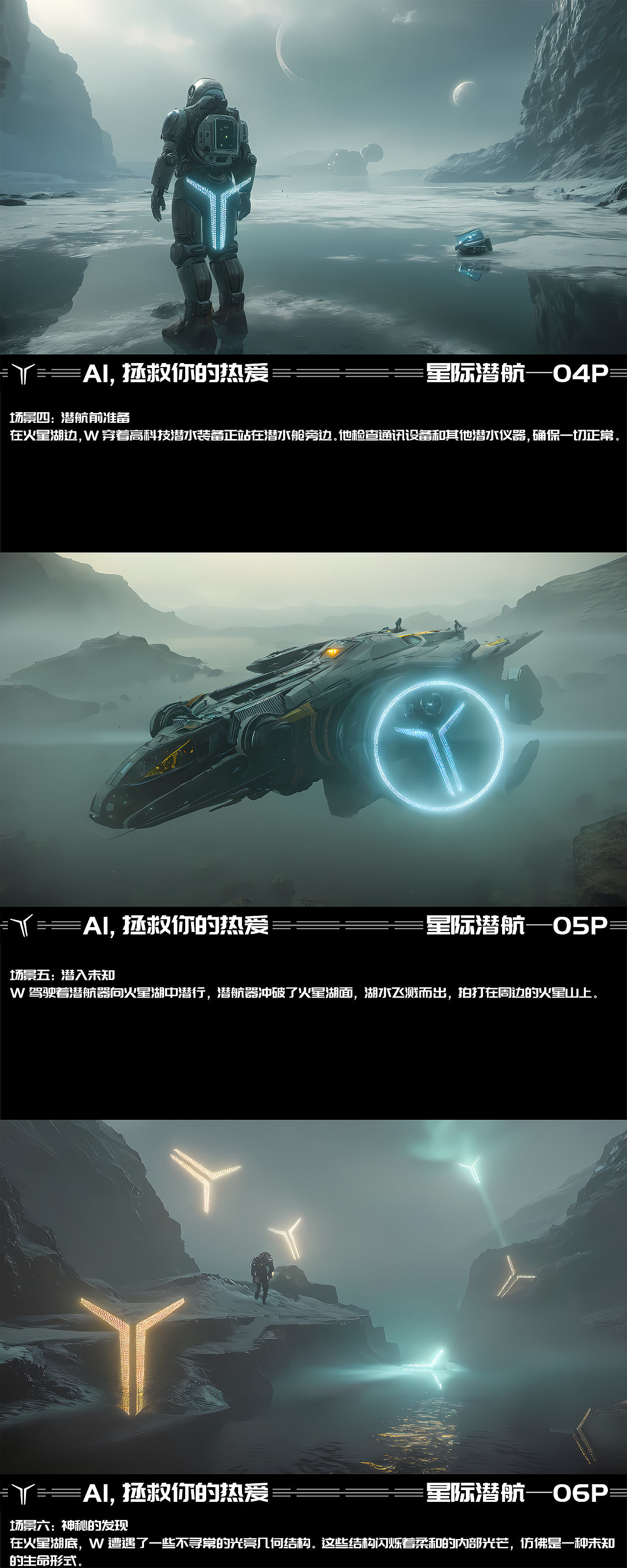 《星际潜航者》——让热爱延续（图ZMzcyODUzMTAw） - AI作品 - 站酷设计师Mr丶Ares原创素材 - 站酷ZCOOL
