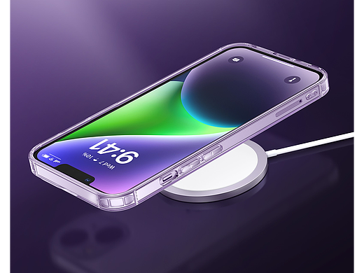 透明iPhone手机壳产品渲染