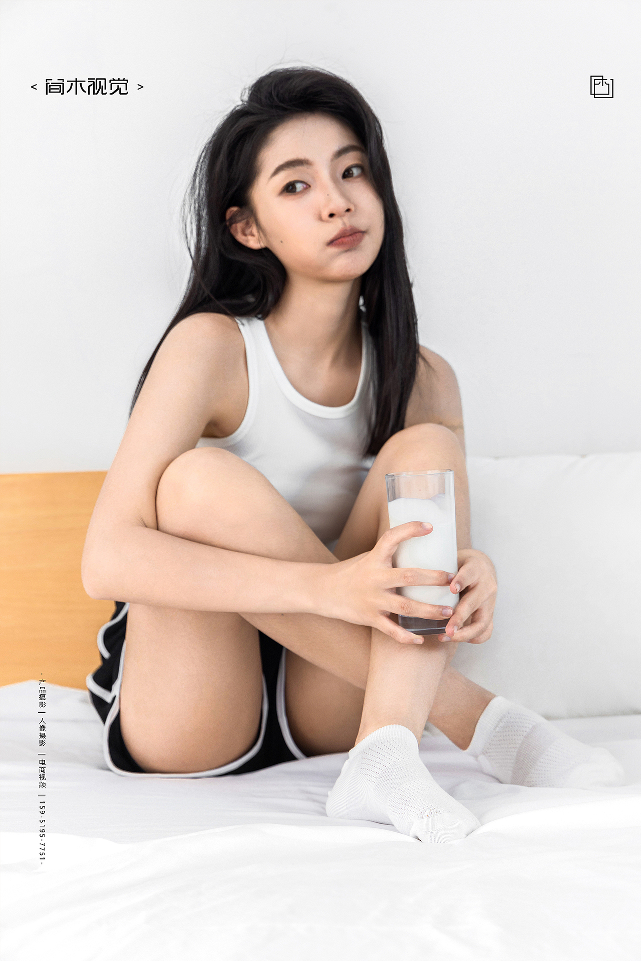 女士袜子丨简木视觉 女袜棉袜家居休闲风格 人像摄影