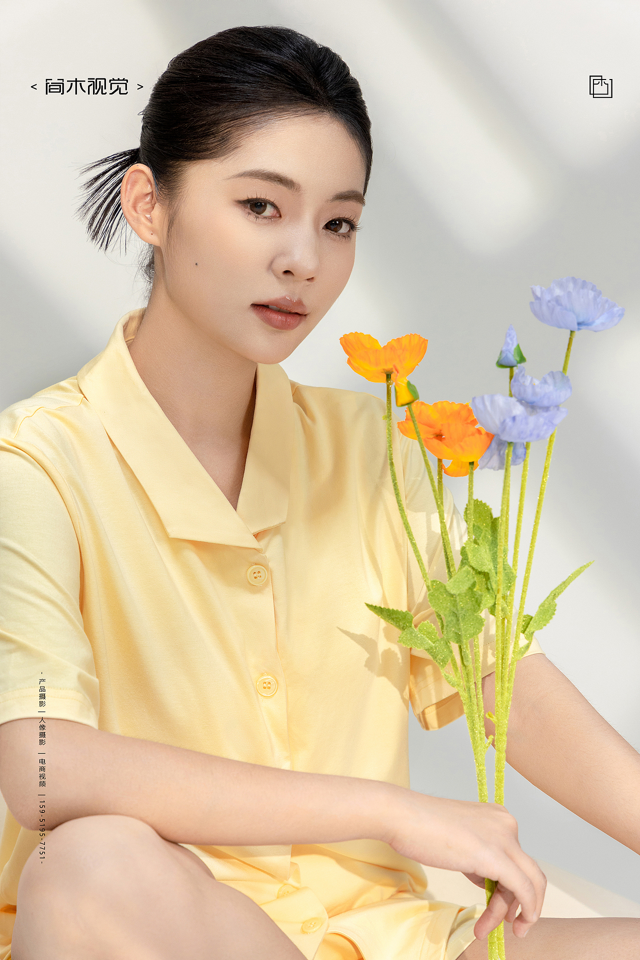 家居服丨简木视觉 休闲女士睡衣女装 商业人像平面摄影