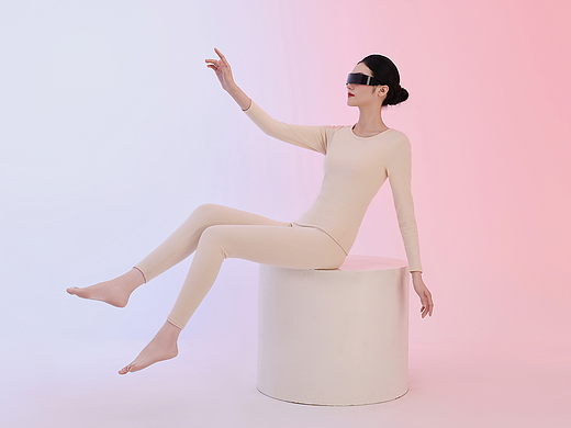 保暖内衣/打底衫/家居服/科技感/电商摄影/松弛感/女装