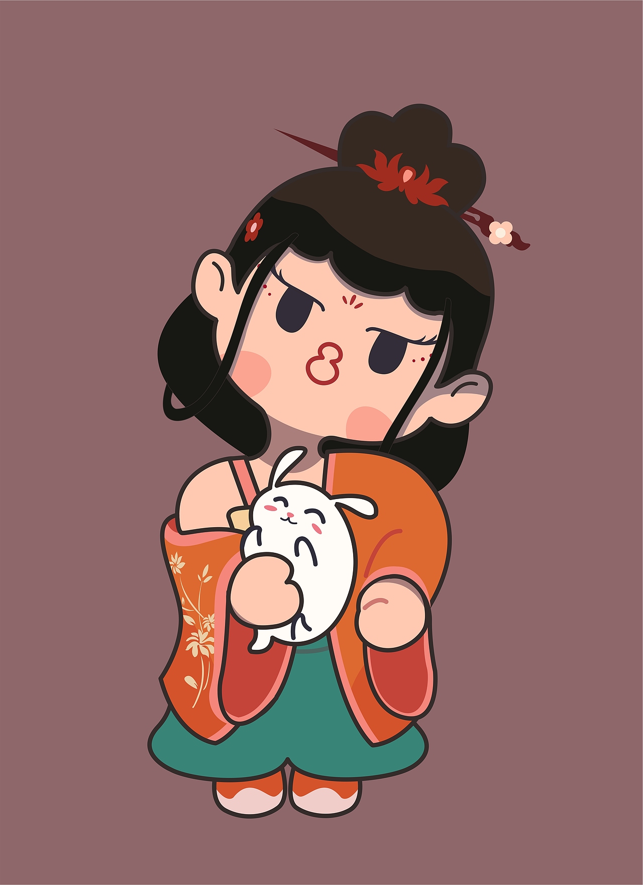 原创人物IP创作--莫小鱼 