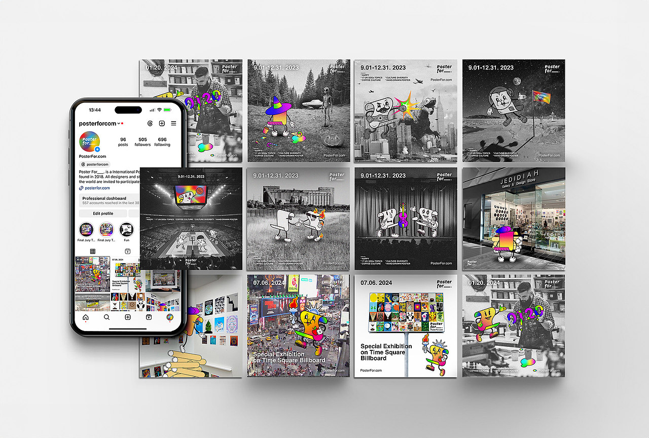 Branding for PosterFor.com -2nd Edition(图ZMzcyOTExMTM2) - 品牌 - 站酷设计师王上宁原创素材 - 站酷ZCOOL