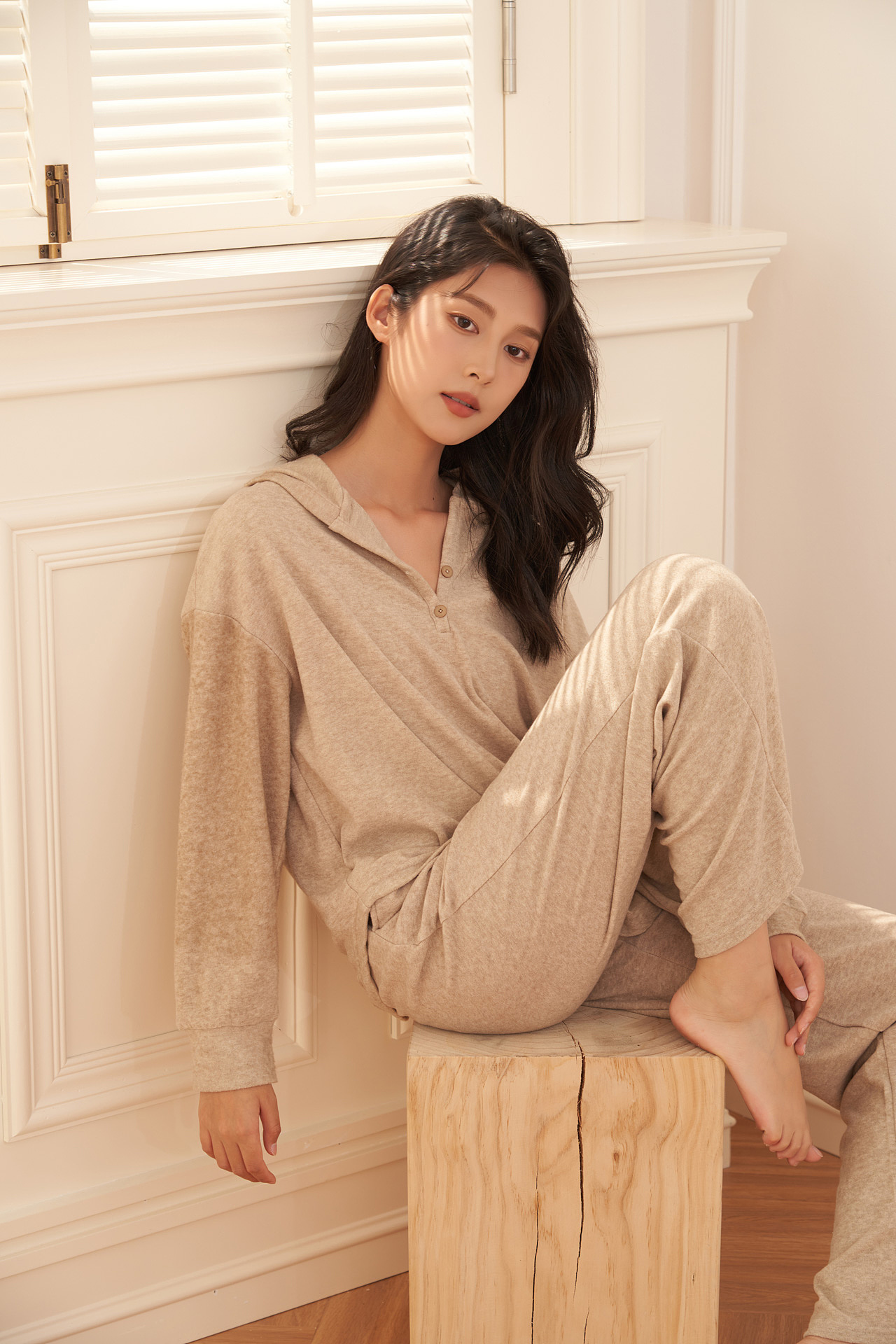 卜奈 家居服 服装拍摄 模特拍摄 春夏拍摄 案例