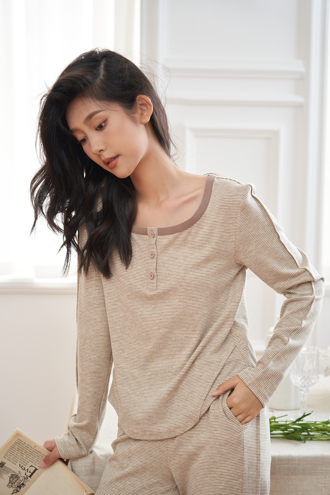 卜奈 家居服 服装拍摄 模特拍摄 春夏拍摄 案例