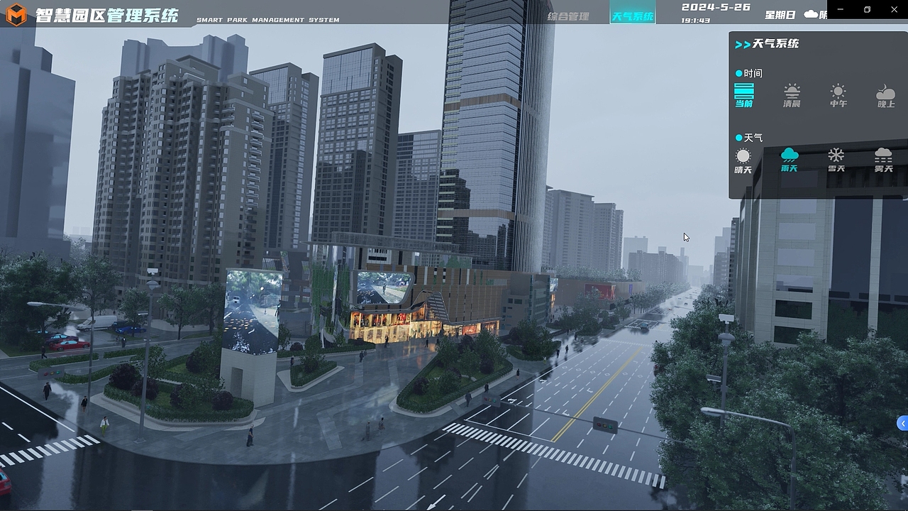 数字孪生智慧城市可视化系统