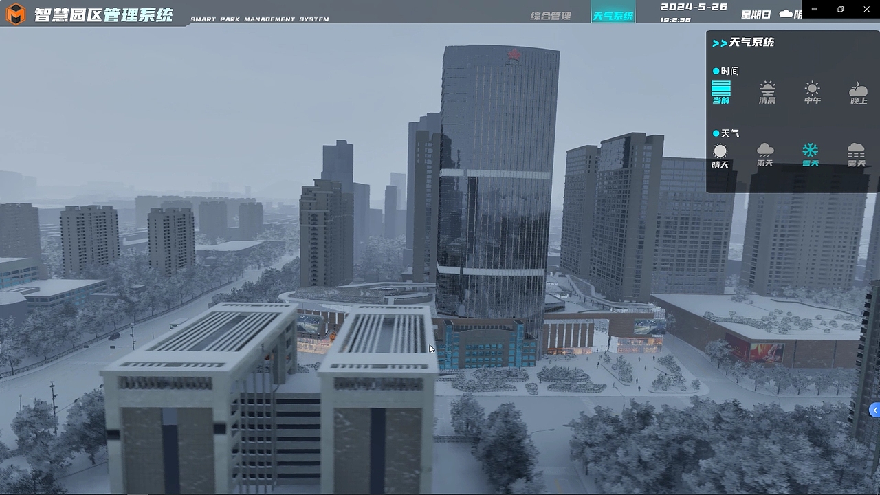 数字孪生智慧城市可视化系统