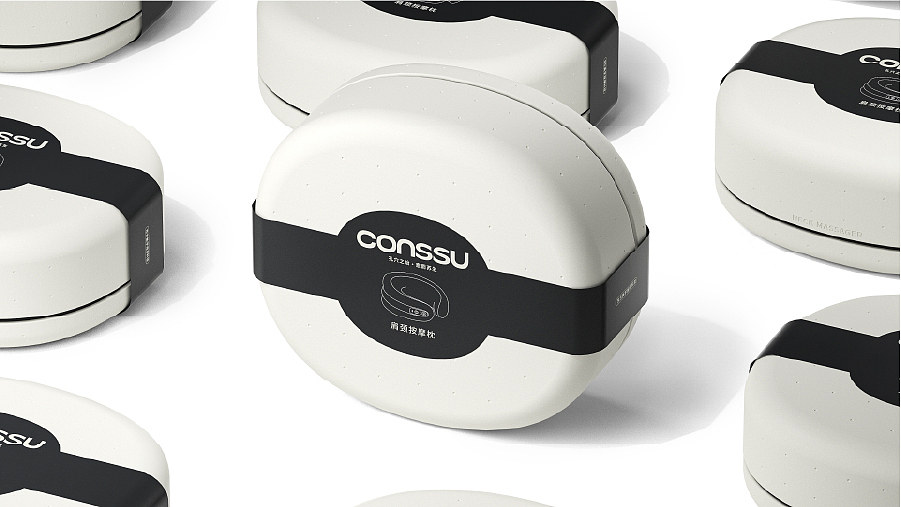 东方科技按摩品牌全案设计|孔苏CONSSU x佳简几何