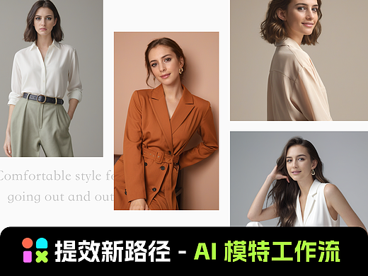 AI模特工作流｜提效新路径