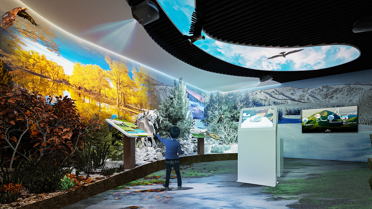 案例·自然 | 宁夏南华山国家保护区科普宣教中心（图ZMzcyOTI5NDE2） - 展陈设计 - 站酷设计师简策创意原创素材 - 站酷ZCOOL