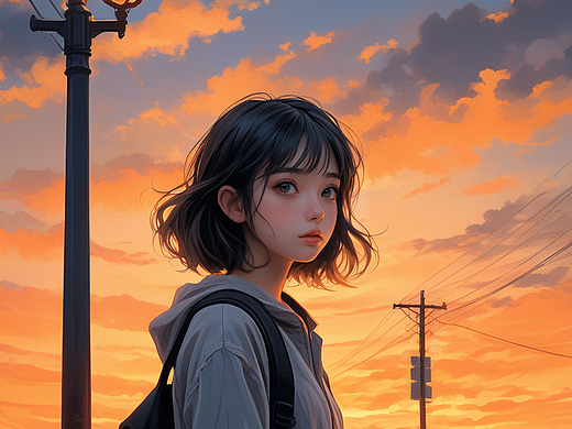 那年放学的傍晚