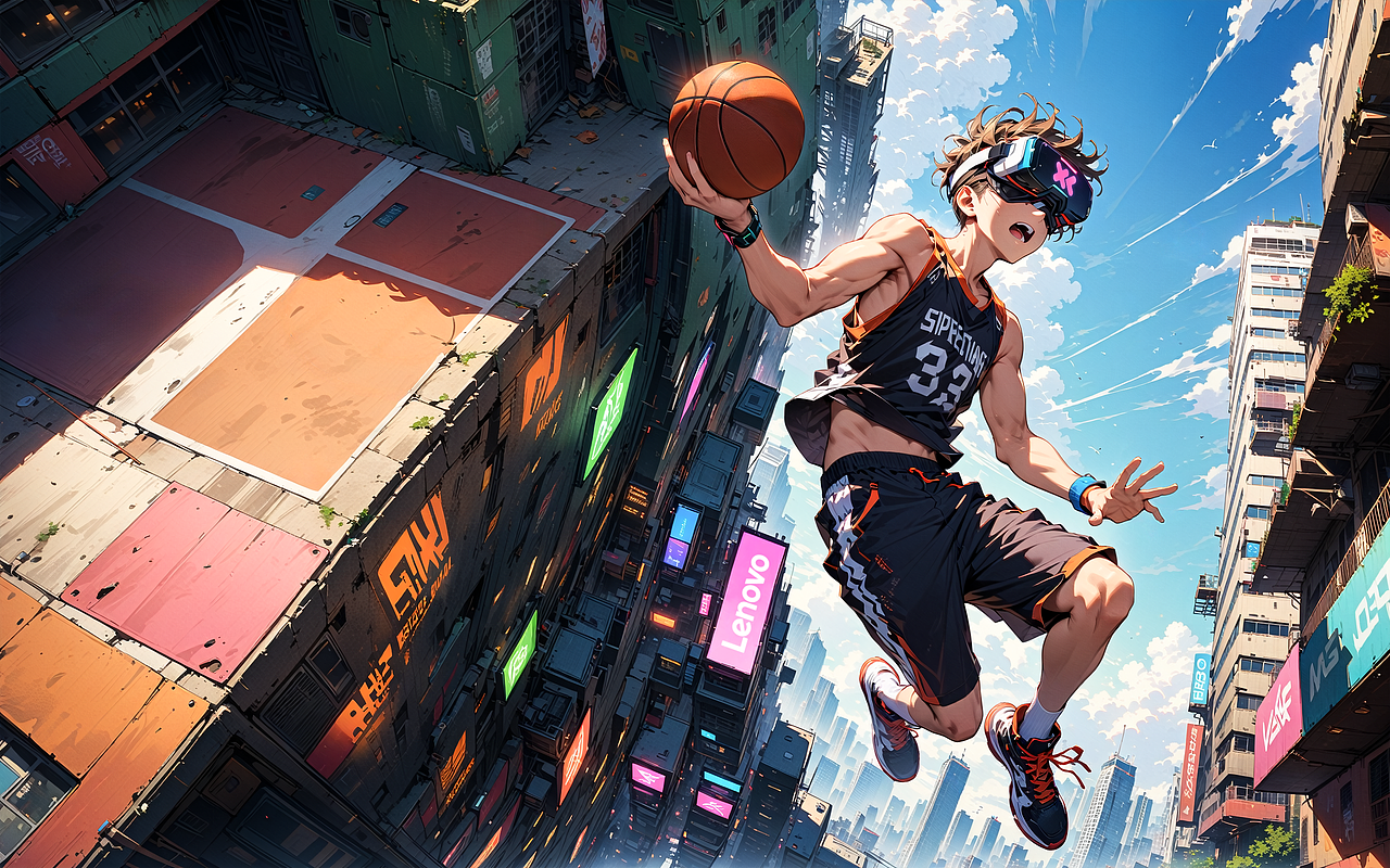 拯救热爱-我要打篮球（图ZMzcyOTM5NjQ4） - AI作品 - 站酷设计师octotalk原创素材 - 站酷ZCOOL