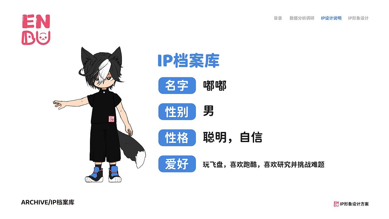 ENDU嗯嘟IP形象视觉设计方案（嘟嘟版）