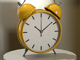 李翔C4D練習(xí)-宜家鬧鐘