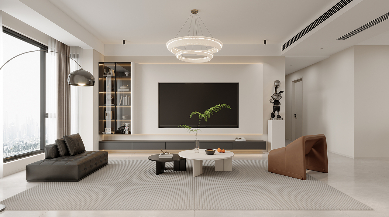 家装-现代风格客餐厅