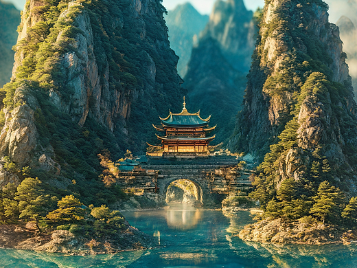 山水微景观