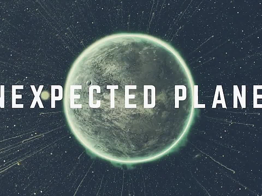 PR模板|3D星际太空旅行场景徽标LOGO展示太空视频