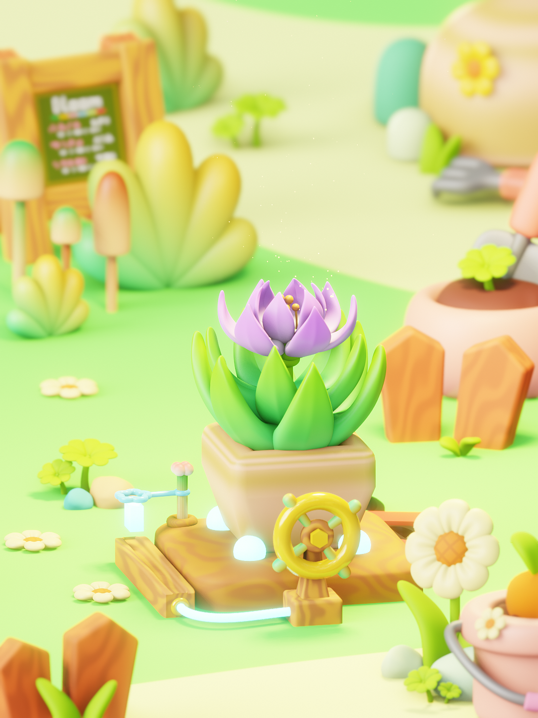 Blender小动画【春】上（图ZMzcyOTYyMzA0） - 动画/影视 - 站酷设计师木木可_原创素材 - 站酷ZCOOL