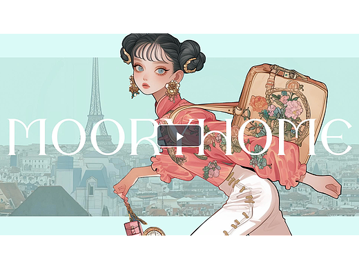 短片作品 《Girls travel in painting》