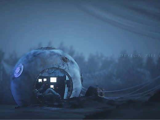 太空舱 （模仿作品） — Design in C4d 