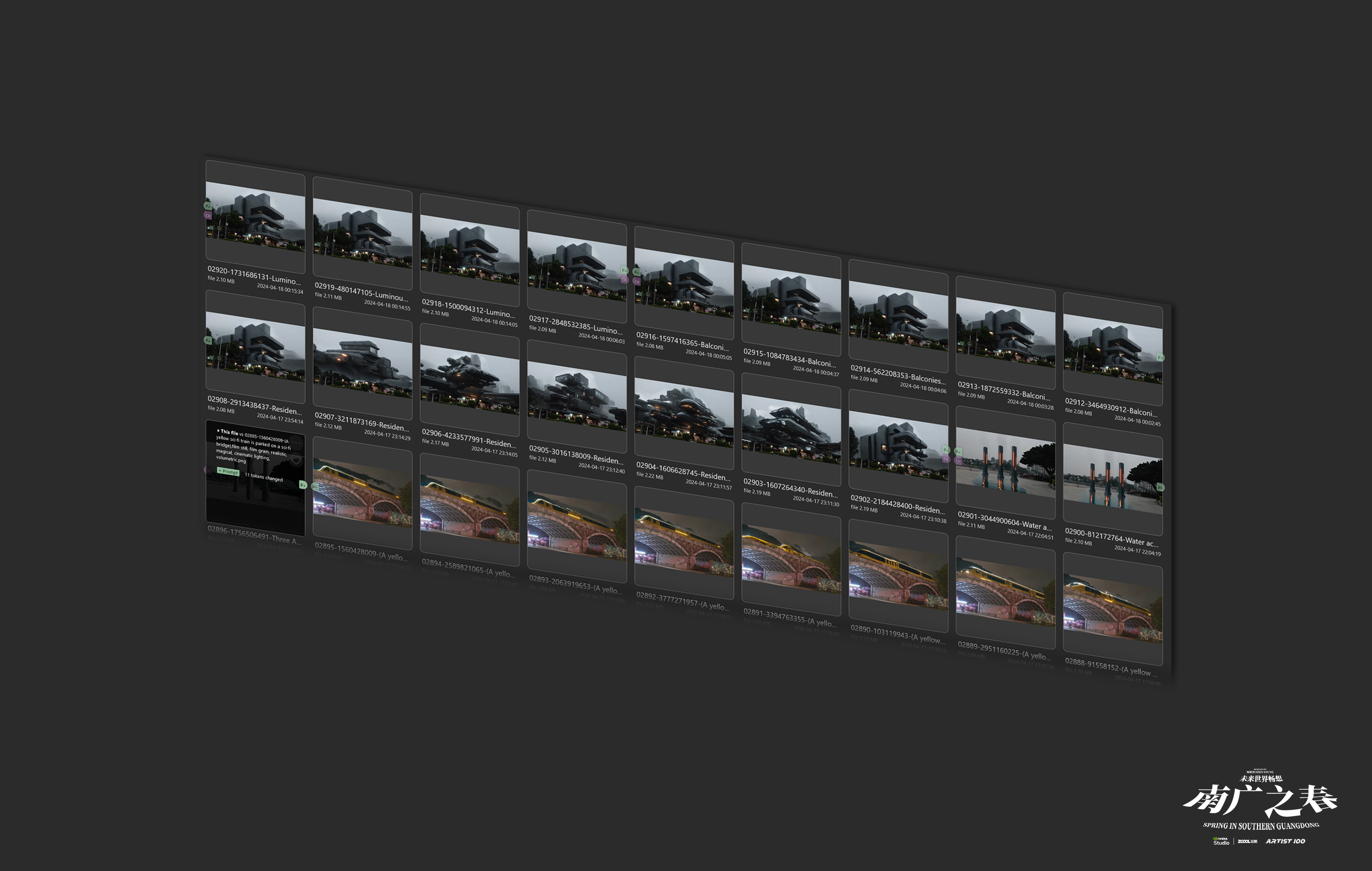 跨越未来的视觉诗篇：《南广之春》——AIGC技术下的MR短片创作深度剖析（图ZMTQ4NDMzODg=） - 观点 - 站酷设计师站酷专访原创素材 - 站酷ZCOOL