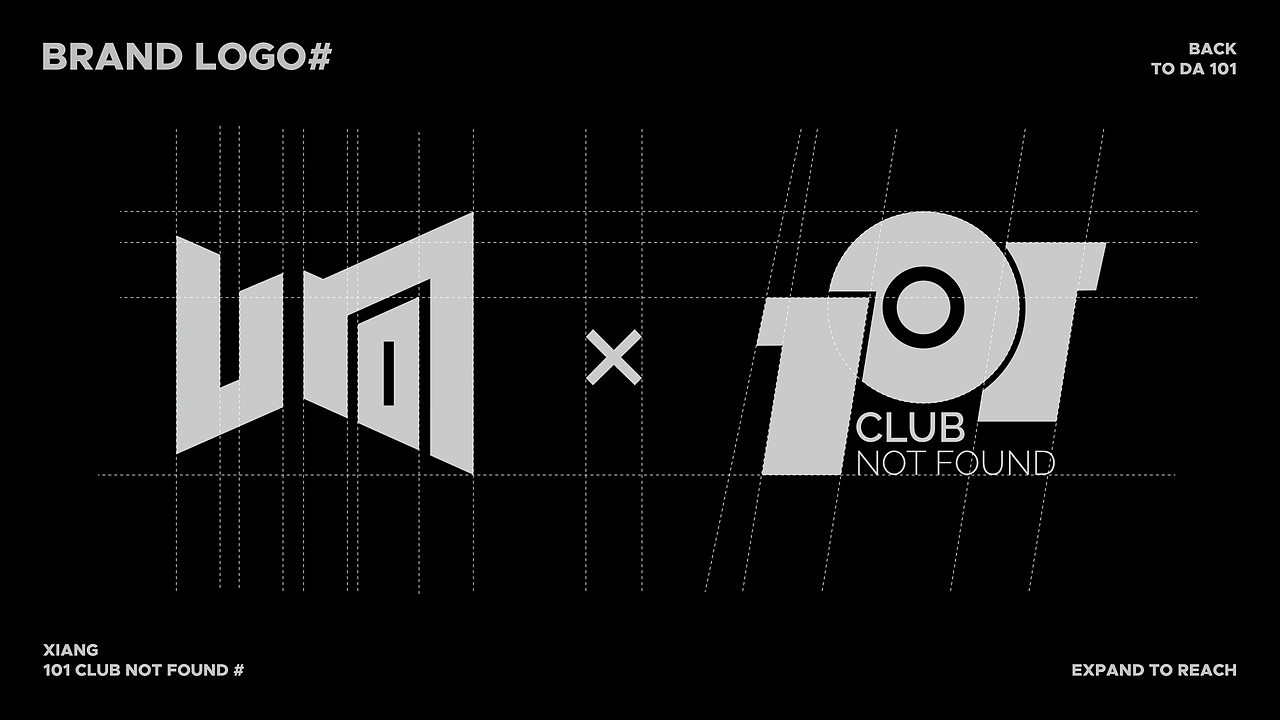 邯郸响×101CLUB NOT FOUND丨酒吧VI设计丨LOGO延展(图ZMzcyOTc4Nzg4) - 品牌 - 站酷设计师Skeek原创素材 - 站酷ZCOOL