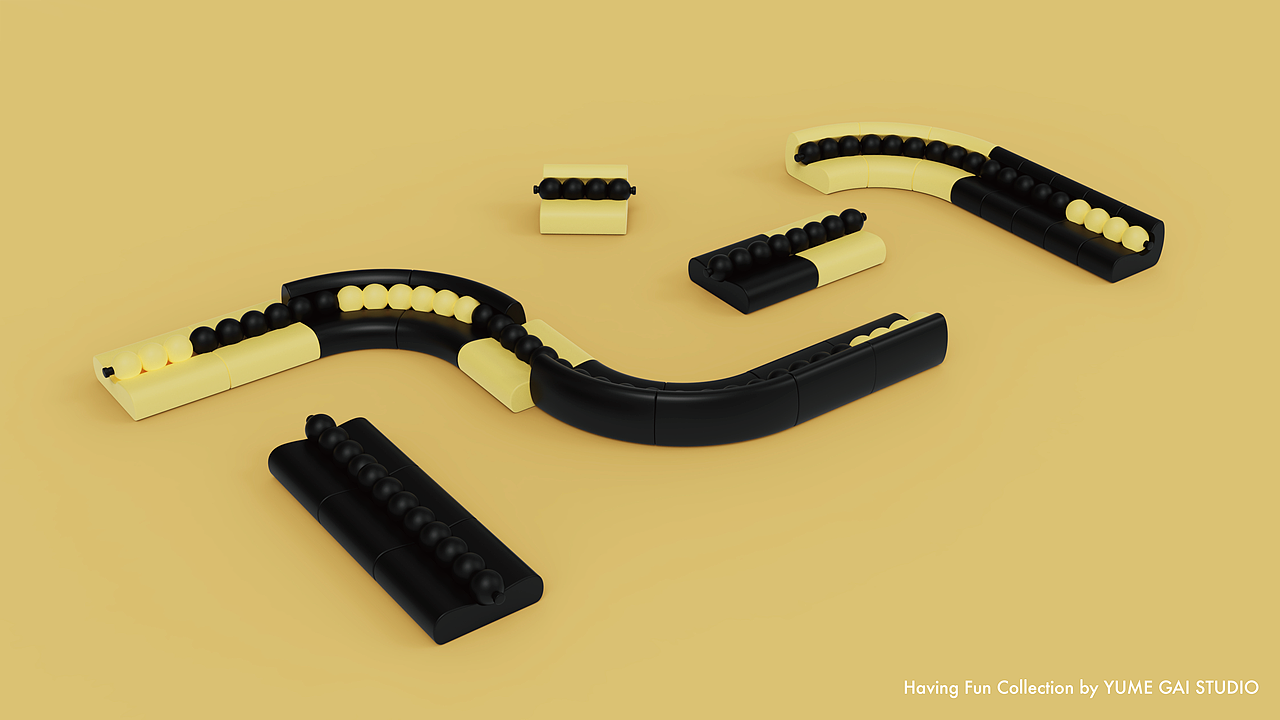 『Sixinch x YUMEGAI』戴珍珠项链的沙发（图ZMzcyOTg1MzQ4） - 生活用品 - 站酷设计师YUME设计工作室原创素材 - 站酷ZCOOL