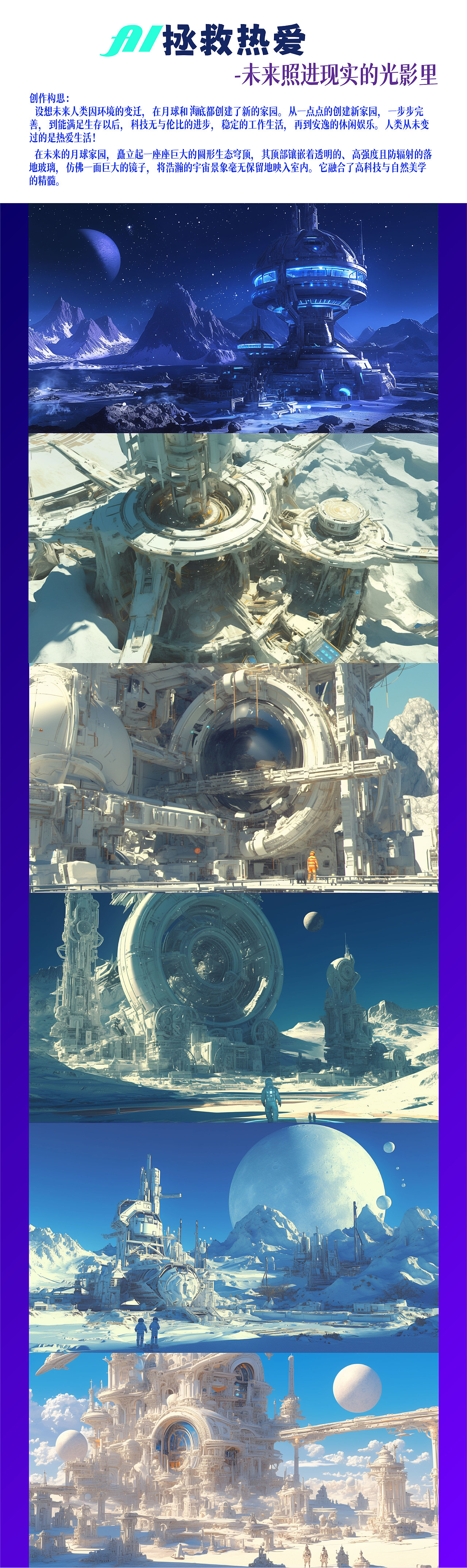 AI拯救熱愛-未來(lái)照進(jìn)現(xiàn)實(shí)的光影里（圖ZMzcyOTkyMDMy） - AI作品 - 站酷設(shè)計(jì)師Blue嚕嚕嚕原創(chuàng)素材 - 站酷ZCOOL