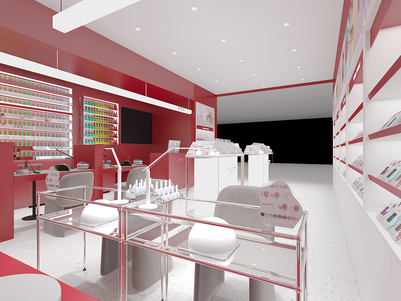 FINGER LOOK-品牌形象（图ZMzcyOTk3NDI0） - 商业空间设计 - 站酷设计师柏筑设计原创素材 - 站酷ZCOOL