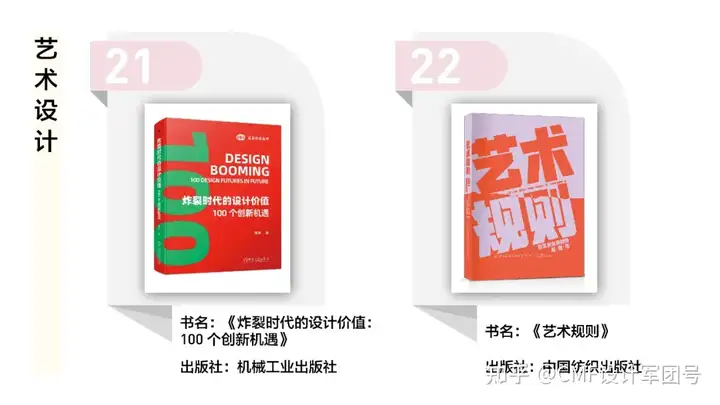 书单来了！备受读者欢迎的艺术设计图书榜单
