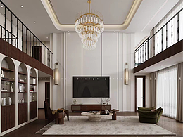 美式挑空-白龍馬效果圖