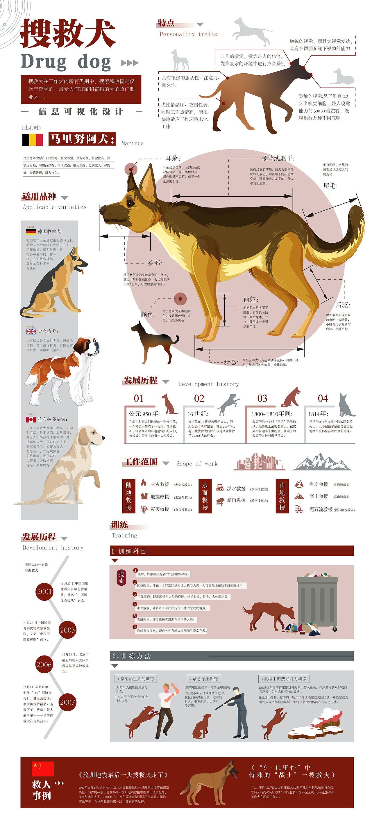 ”犬心犬意“之职业犬信息可视化设计(图ZMzczMDExNjE2) - 信息图表 - 站酷设计师至优设计工作室原创素材 - 站酷ZCOOL
