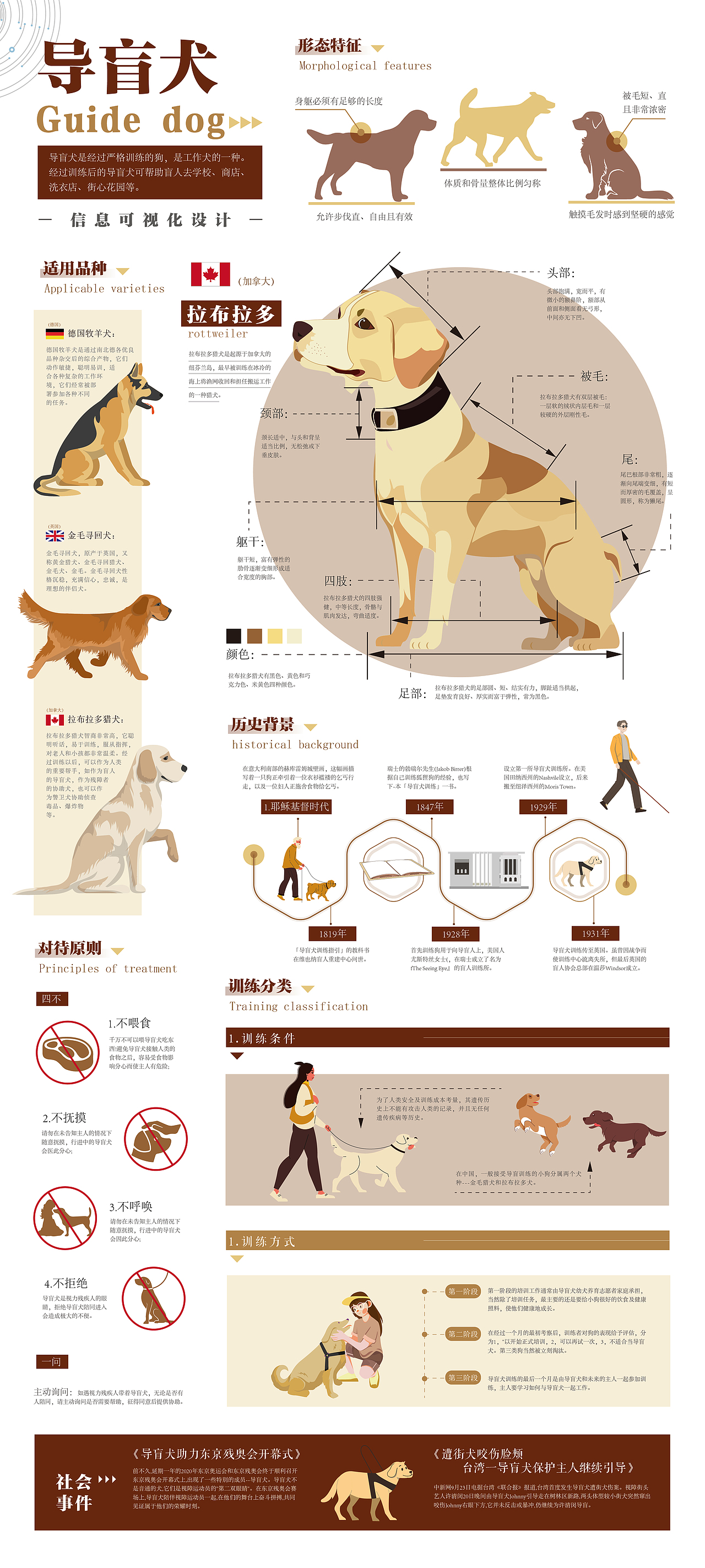 ”犬心犬意“之职业犬信息可视化设计