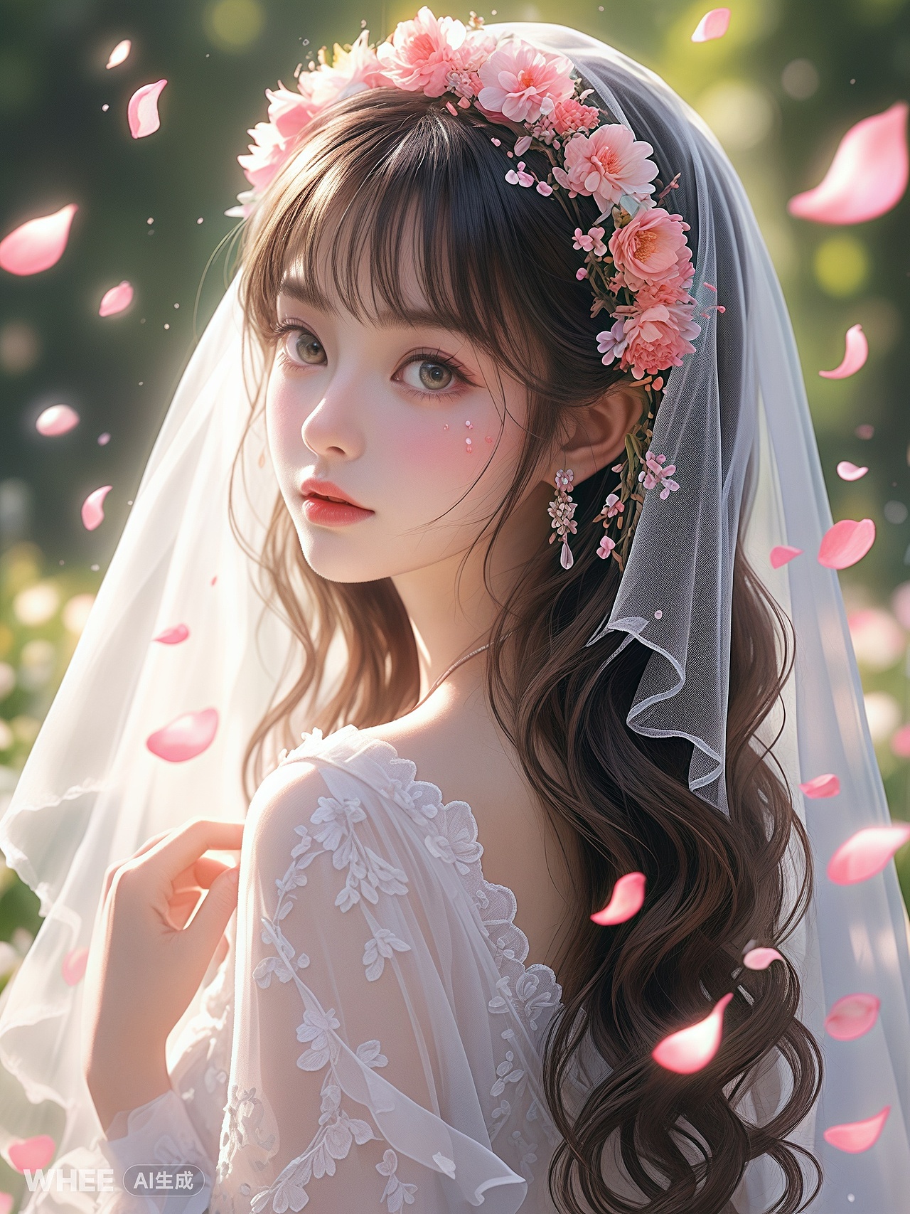 每一个女孩儿的婚纱梦（图ZMzczMDE0MTEy） - AI作品 - 站酷设计师梅花逯原创素材 - 站酷ZCOOL