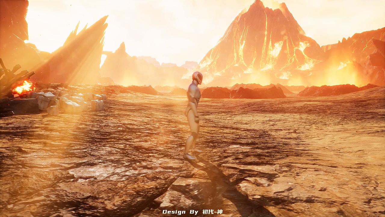 UE5西游記火焰山（圖ZMzczMDE1ODY4） - 場景 - 站酷設(shè)計師初代神原創(chuàng)素材 - 站酷ZCOOL