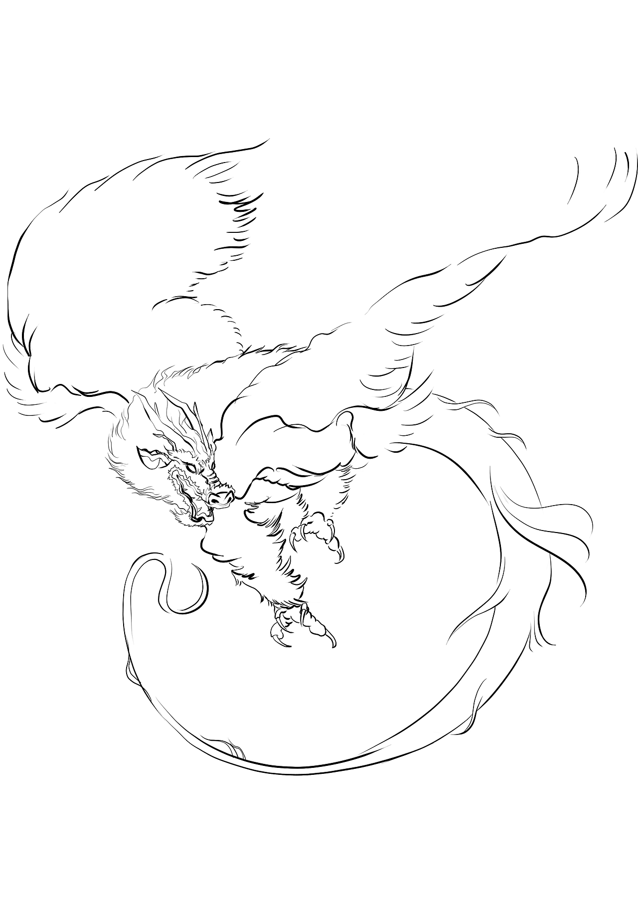 系列作品:龙生九子之嘲凤