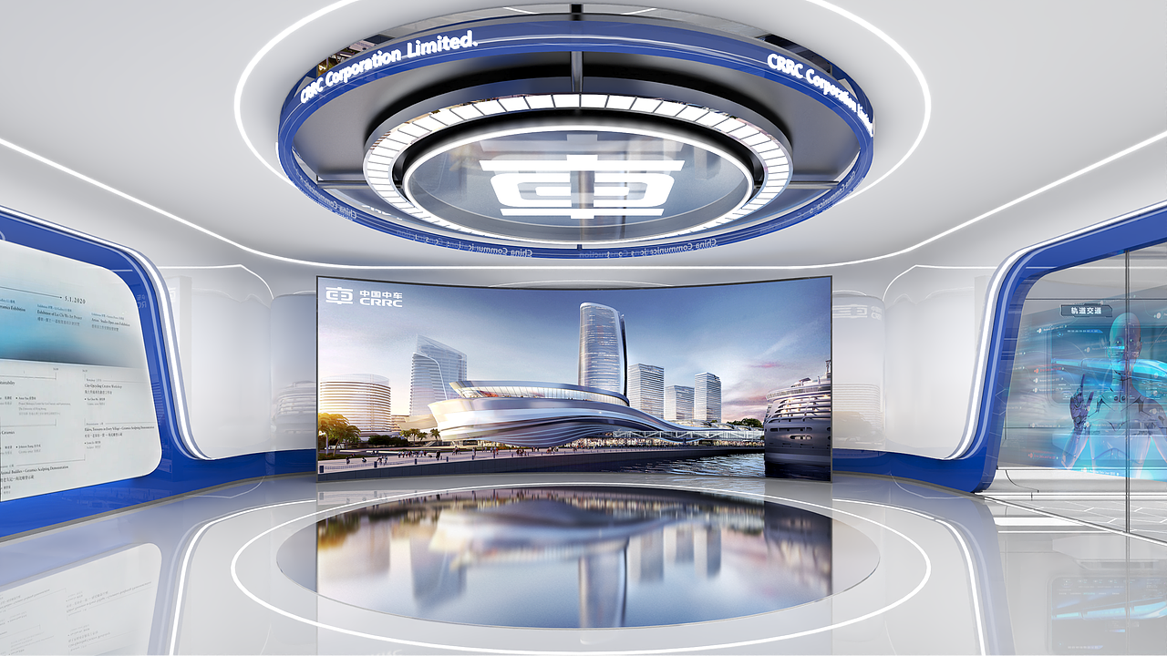 某新材料企业展厅设计（图ZMzczMDQxMzA4） - 展陈设计 - 站酷设计师今天您做图了吗原创素材 - 站酷ZCOOL