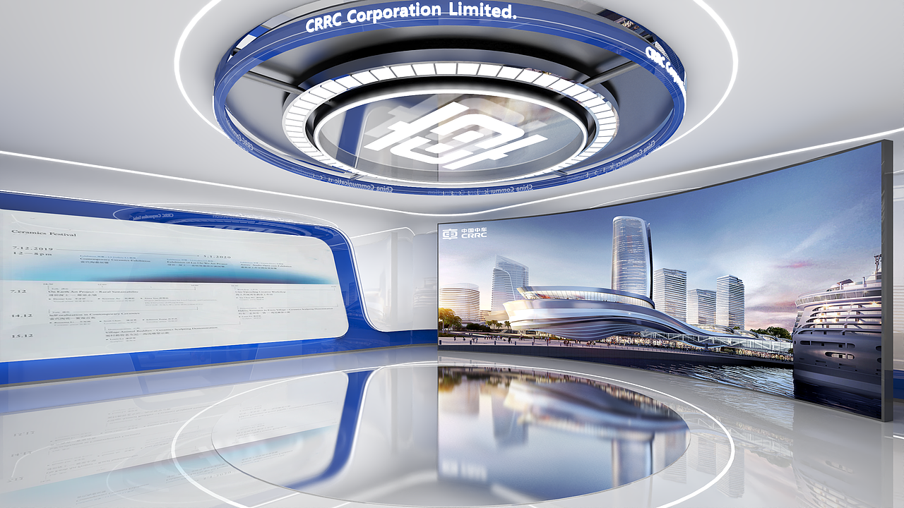 某新材料企业展厅设计（图ZMzczMDQxMzQ0） - 展陈设计 - 站酷设计师今天您做图了吗原创素材 - 站酷ZCOOL