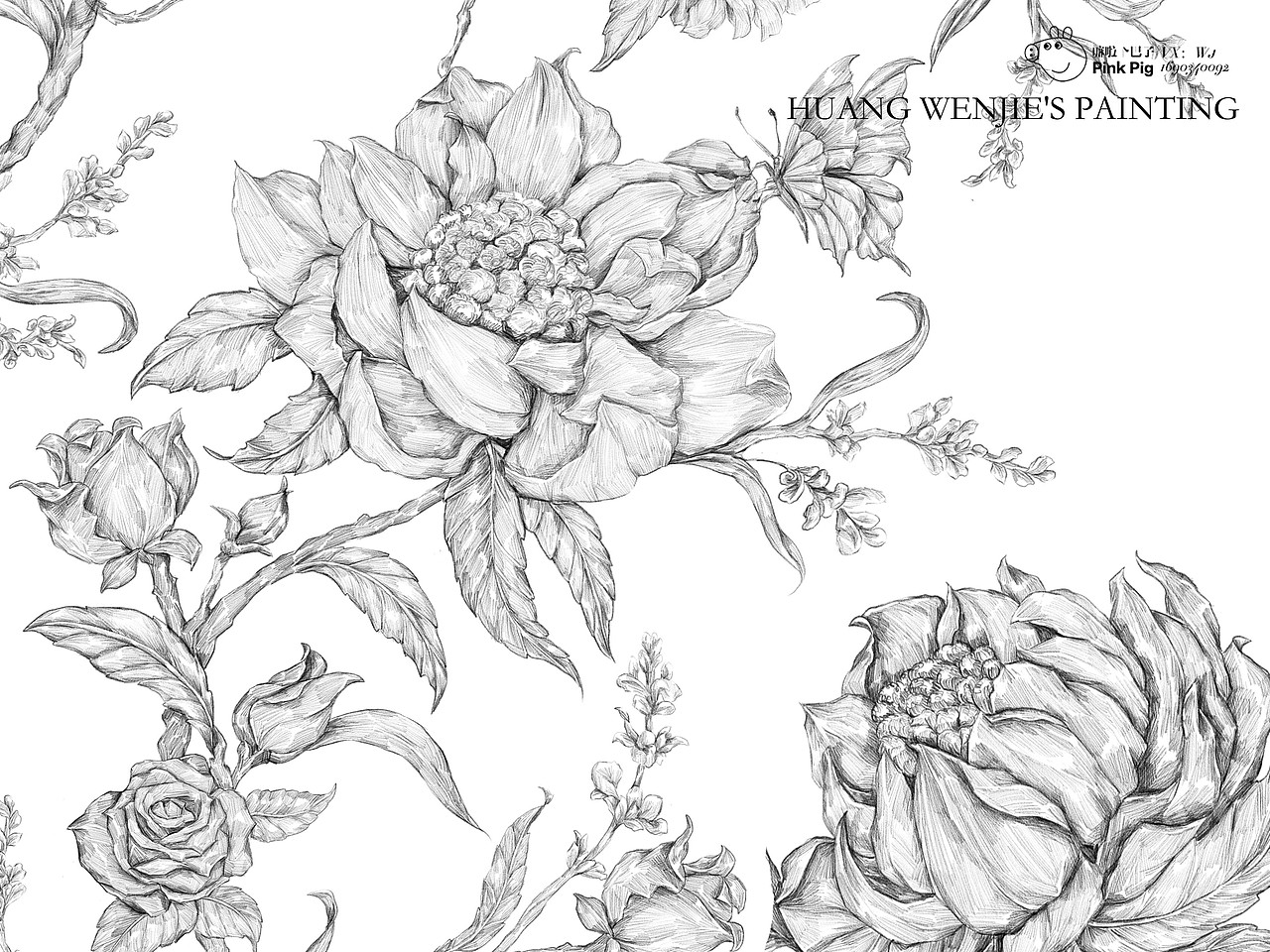 (雪莲-茶叶)素描,点画合集(图ZMzczMDQ1MDI0) - 商业插画 - 站酷设计师嘛啦个巴子原创素材 - 站酷ZCOOL