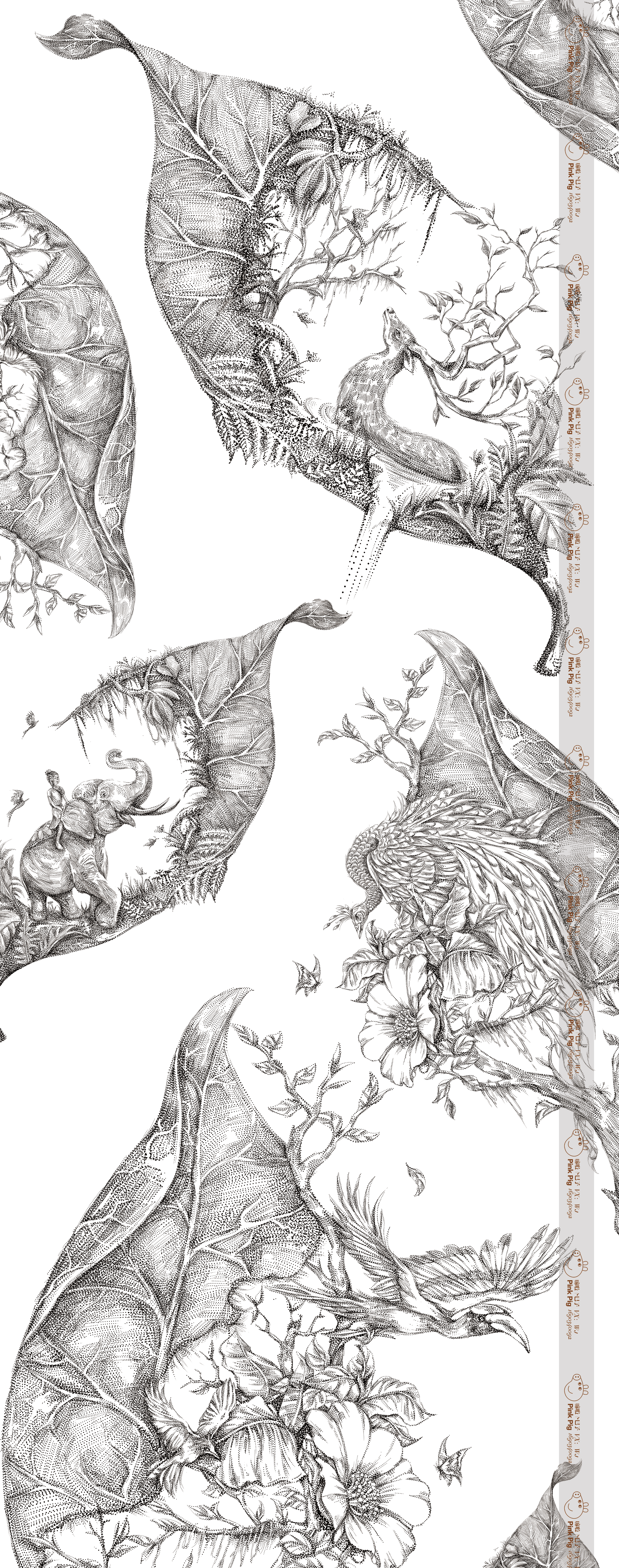 （雪莲-茶叶）素描，点画合集（图ZMzczMDQ1MTk2） - 商业插画 - 站酷设计师嘛啦个巴子原创素材 - 站酷ZCOOL