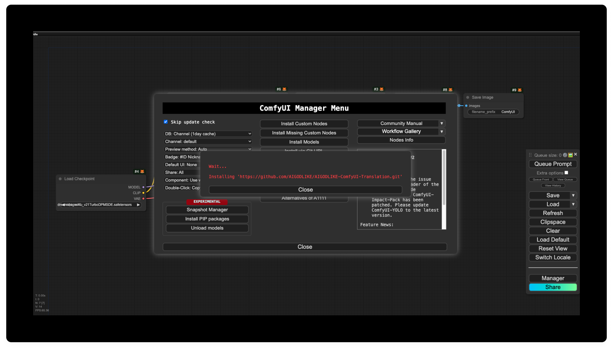 Comfyui超简单超详细安装+节点管理器+汉化（windows系统）（图ZMTQ4NDM5NjQ=） - 教程 - 站酷设计师体验与思考原创素材 - 站酷ZCOOL