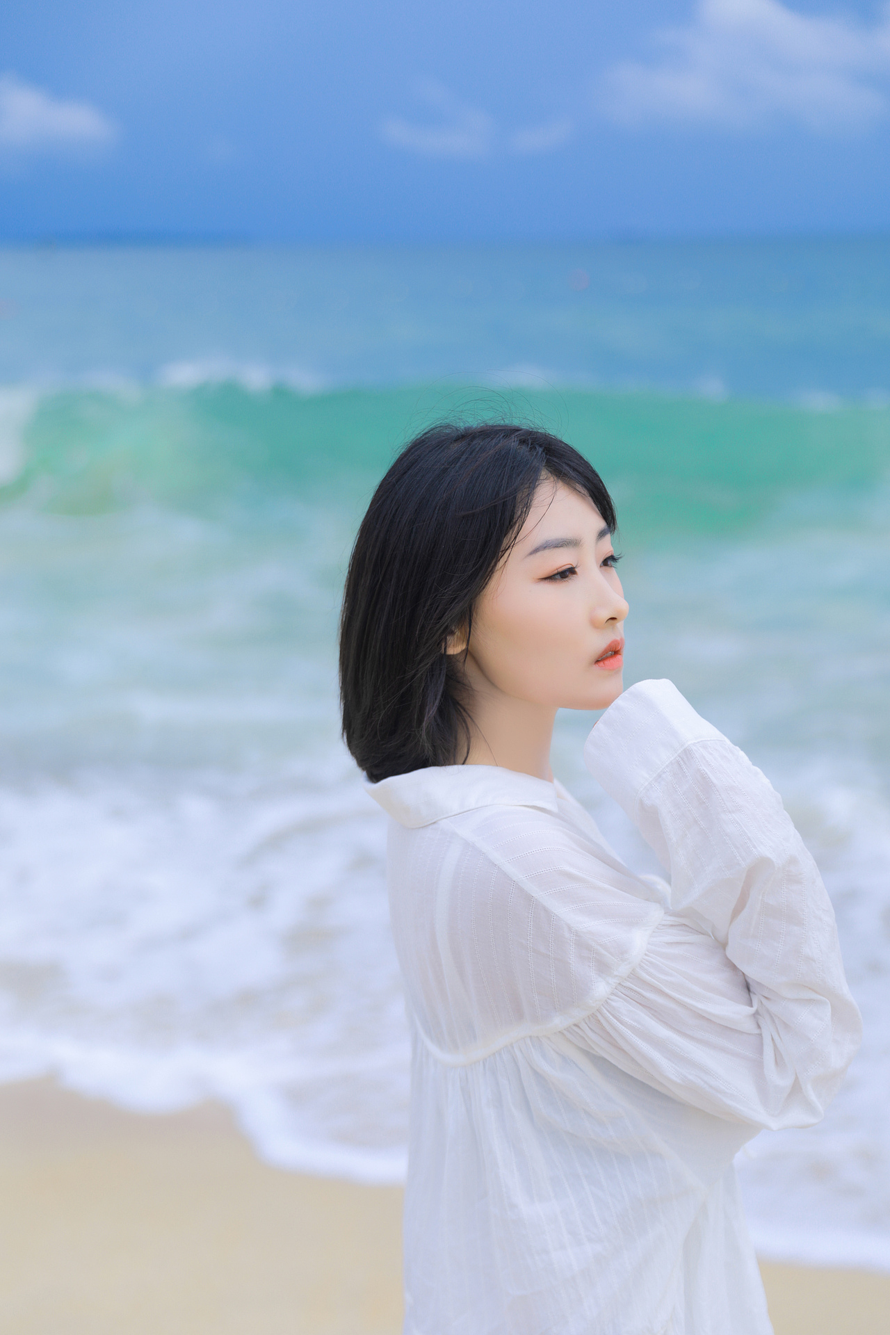 仲夏的玻璃海（图ZMzczMDY2MDI0） - 人像摄影 - 站酷设计师ARTLee小杰原创素材 - 站酷ZCOOL