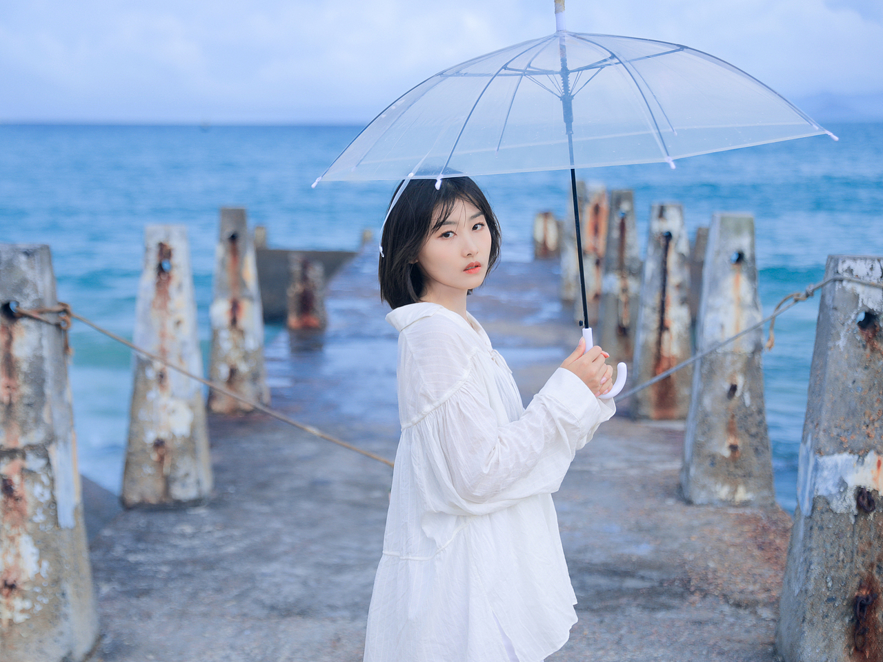 仲夏的玻璃海（图ZMzczMDY1OTg0） - 人像摄影 - 站酷设计师ARTLee小杰原创素材 - 站酷ZCOOL