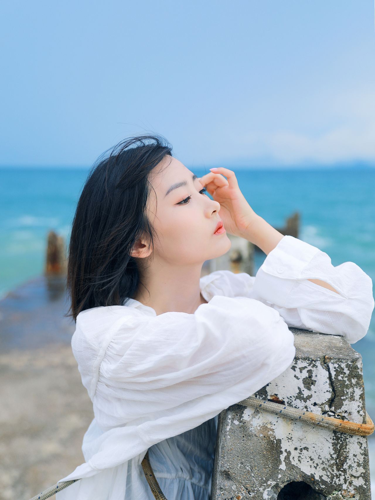 仲夏的玻璃海（图ZMzczMDY2MDE2） - 人像摄影 - 站酷设计师ARTLee小杰原创素材 - 站酷ZCOOL