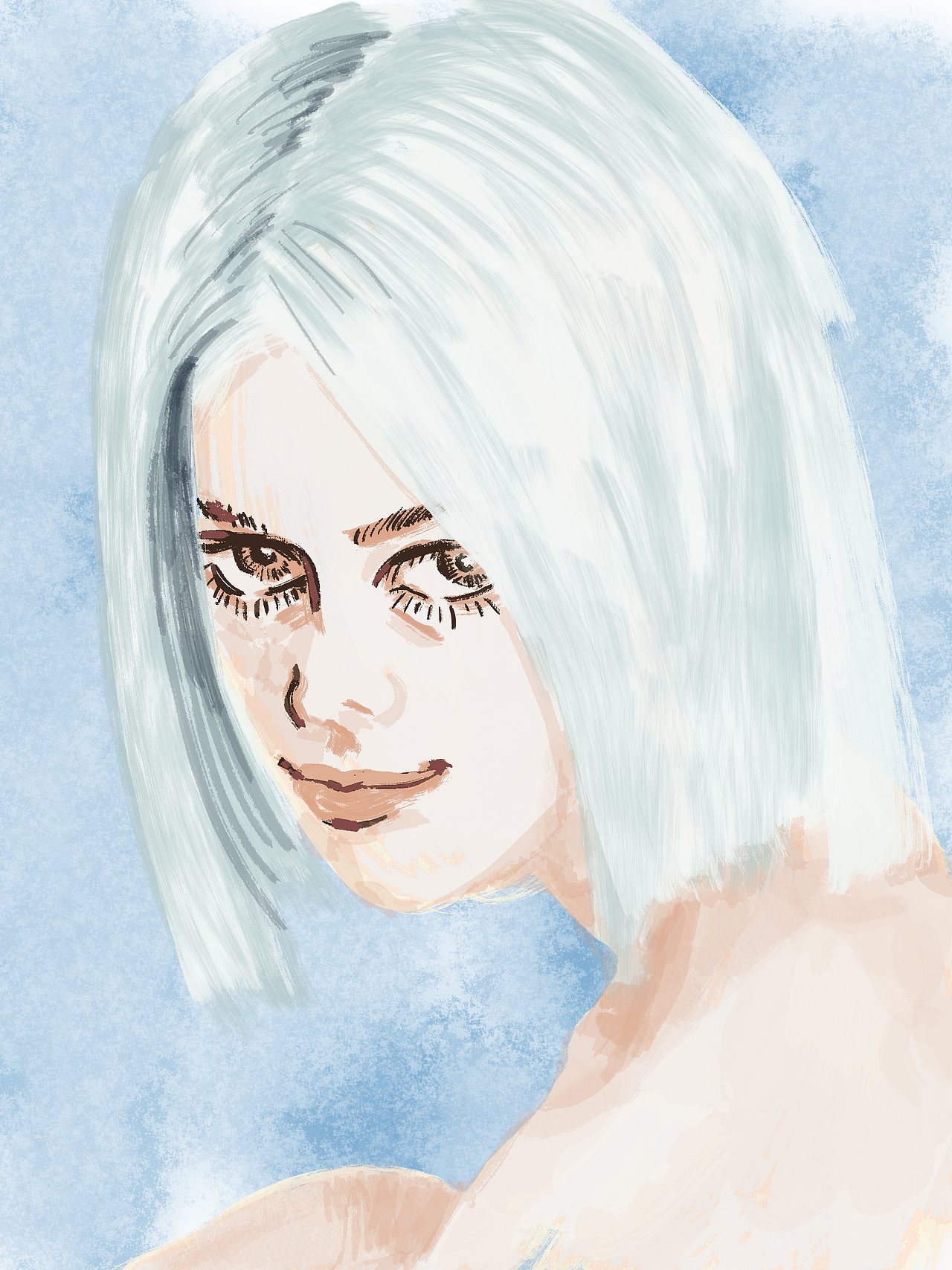 速涂個頭（圖ZMzczMDYxMDY4） - 藝術(shù)插畫 - 站酷設(shè)計師豬腳飯Azyu原創(chuàng)素材 - 站酷ZCOOL