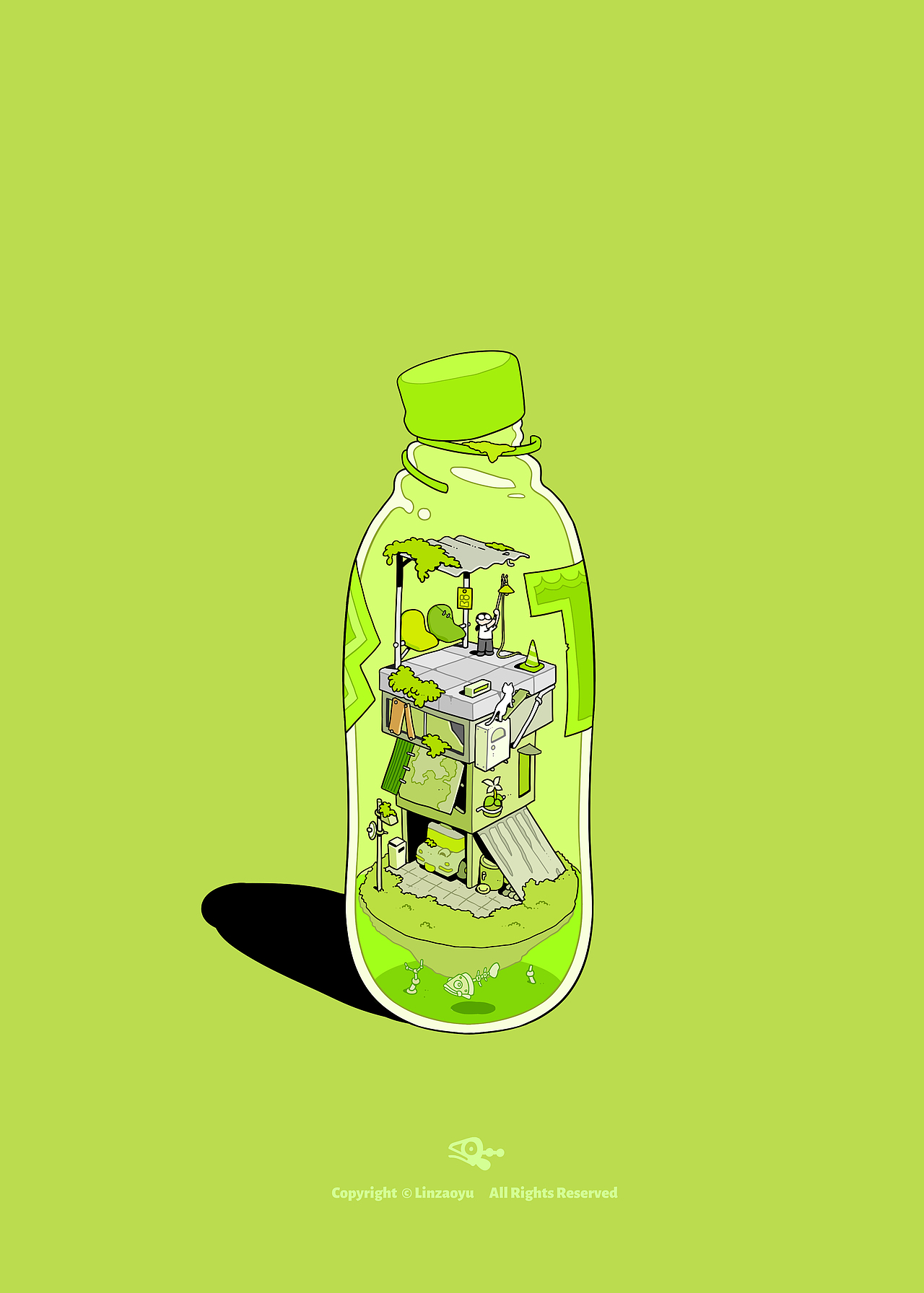 须臾/芥子集（图ZMzczMDY0NTA0） - 商业插画 - 站酷设计师林遭遇原创素材 - 站酷ZCOOL